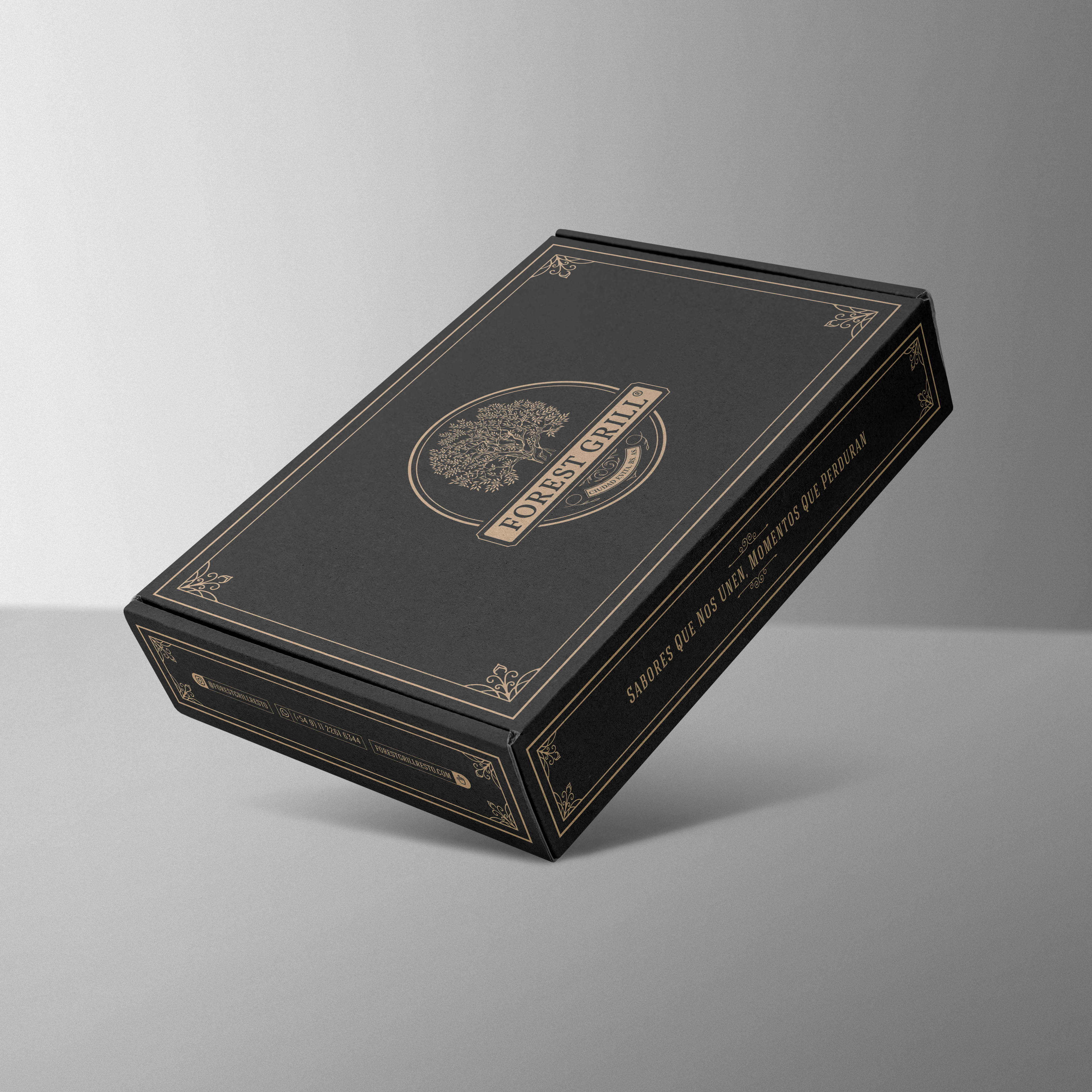 Diseño de cajas packaging para resto